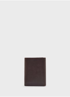 Robert Wood Safiano Texture Two Tone Tri-Fold Wallet  - Image 3