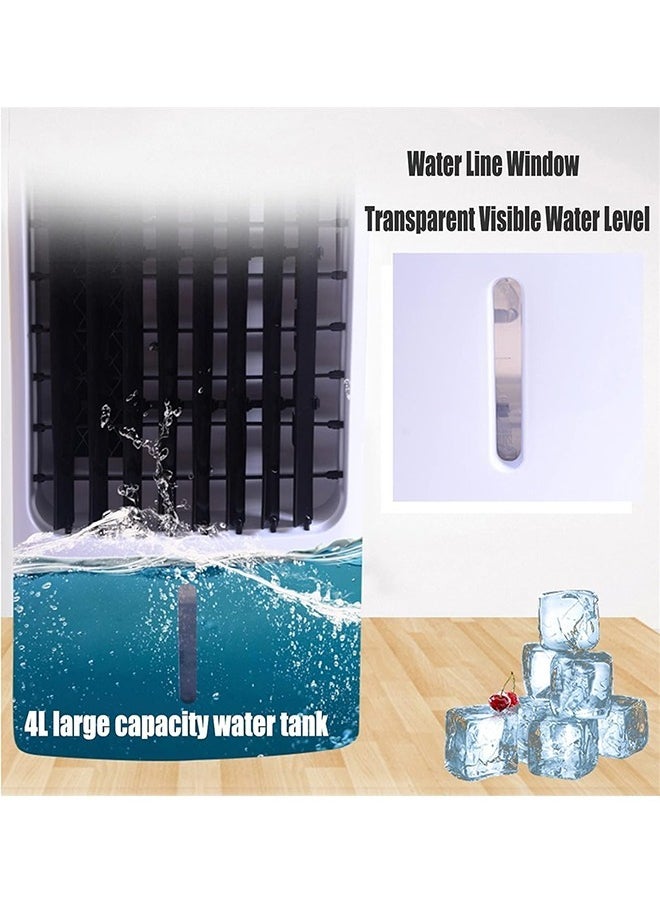 Cady One - Air cooler with a large water tank with a capacity of 4 liters and a power of 80 watts - Image 1