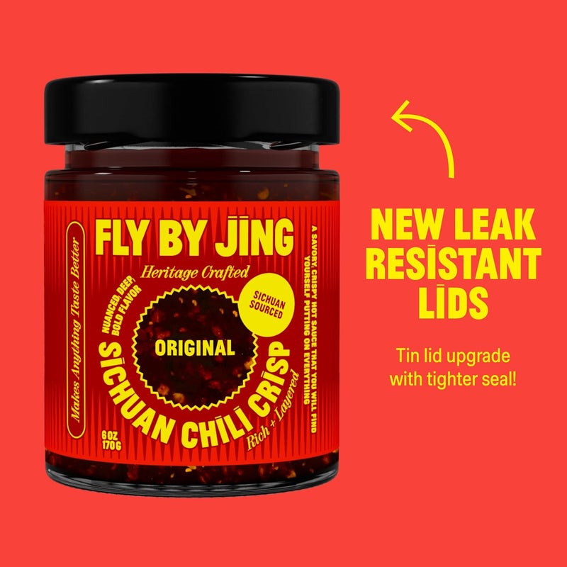 FLYBYJING Sichuan Chili Crisp - Vegan Chili Oil - Image 5