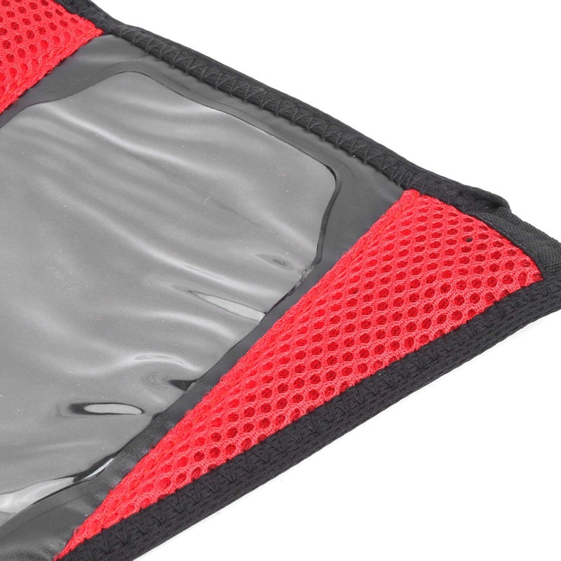 Sweat Guard Frame For Bicycle Double Layer Design 42x20cm Sweatproof Net For Phone - Image 5