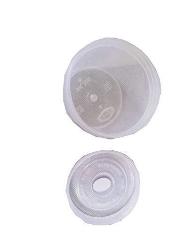 advancedestore Tiny Containers Plastic Clear Boxes Round Mouth (Multicolor, 6.5 cm, Small) 200 ml Each -Pack of 6 Pieces - Image 2