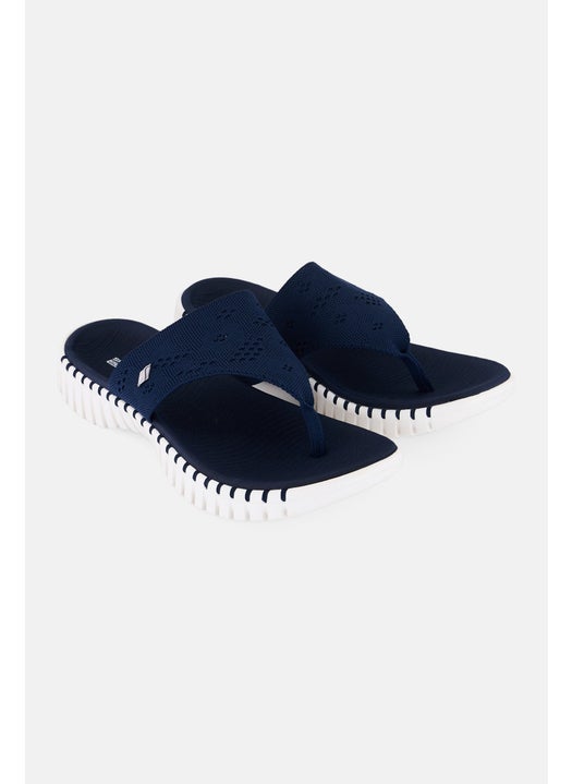 Women Go Walk Smart Slip On Slippers, Navy