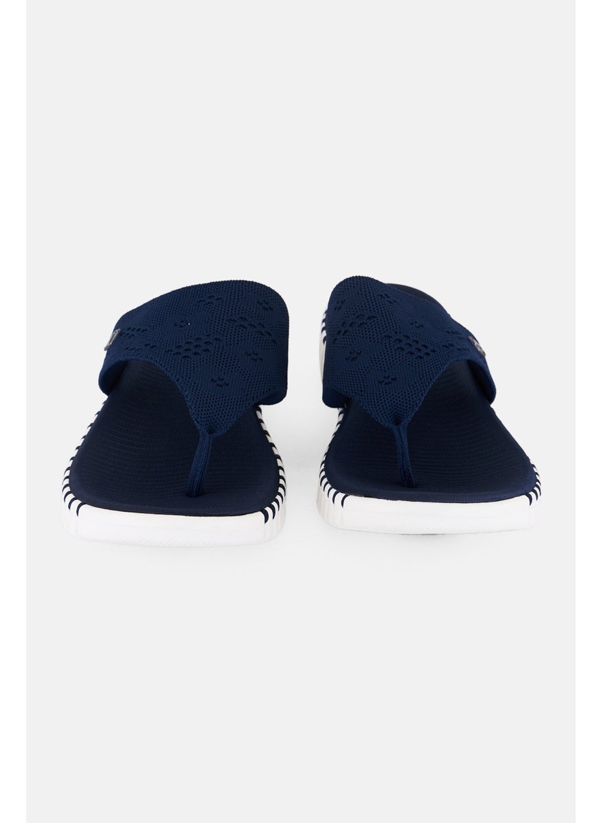 Women Go Walk Smart Slip On Slippers, Navy