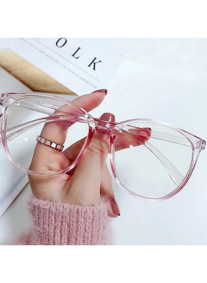 SCENT HOUSE Unisex Classic Full Rim Eyeglass Frames | 2pcs | Acetate Plastic | Lightweight, Durable, Anti-fog | Optical Glasses | Unisex | Classic | with Anti-fog Cloth (Includes eyeglass case)
,blue lighe blocking glasses,eyeglasses - Image 5