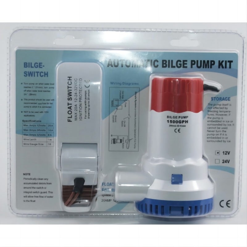 Manual Cabin Bottom Pump Dc Electric Battery Water Pump Marine Micro Irrigation Pump Engineering Plastic Self-Priming Submersible Pump - Image 4