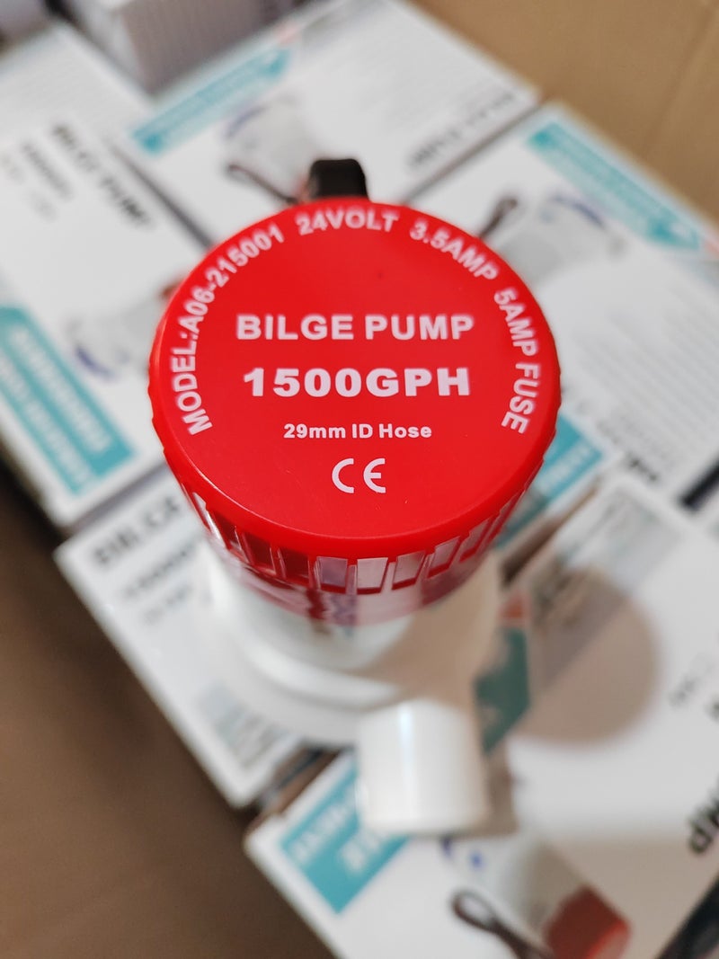 Manual Cabin Bottom Pump Dc Electric Battery Water Pump Marine Micro Irrigation Pump Engineering Plastic Self-Priming Submersible Pump - Image 1