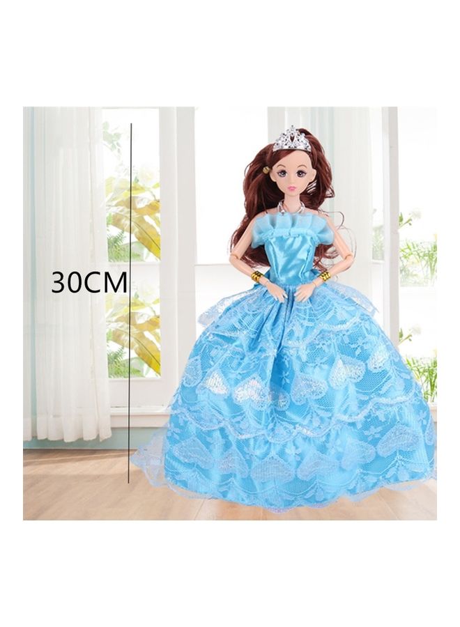 NIBEMINENT Princess Wedding Dress Doll