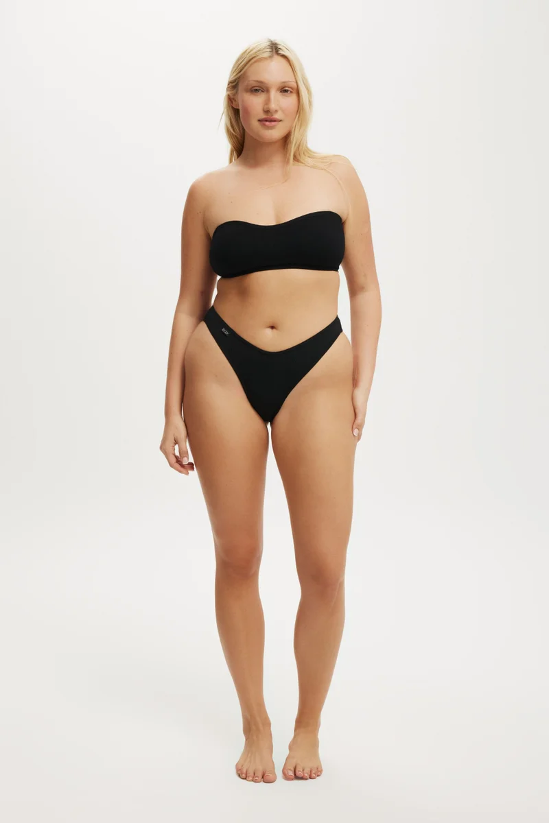 بودي Organic Cotton Rib Cheeky Brief