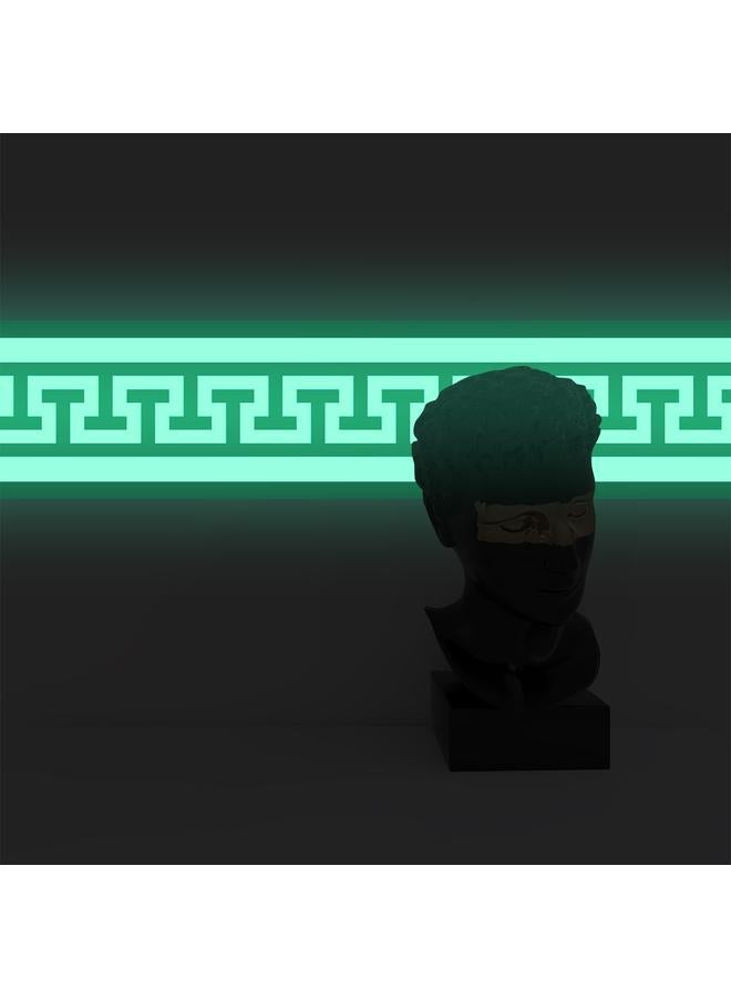 Bluejw European Style Retro Pattern Luminous Waist Line Stickers Bathroom Kitchen Warning Tile Wall Stickers Luminous Waist Stickers Wholesale - Image 5