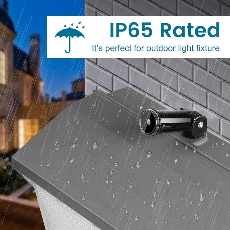 Excefore Outdoor Photocell Sensor, Dusk to Dawn/Day Night Sensor, Swivel Mount Conduit Lighting Control, Photoelectric Switch, 110V/120V/220V/240V Input, UL Listed, IP65 Waterproof, Photocell for Outdoor Light - Image 4