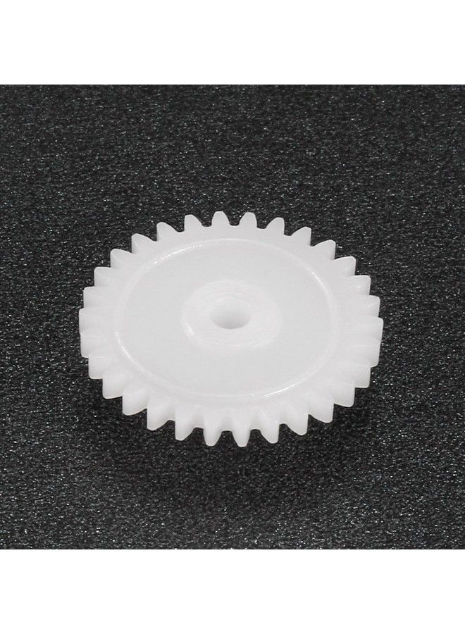 uxcell 20Pcs Plastic Gears 30 Teeth Model 30102B Reduction Gear Plastic Worm Gears For Rc Car Robot Motor  - Image 4