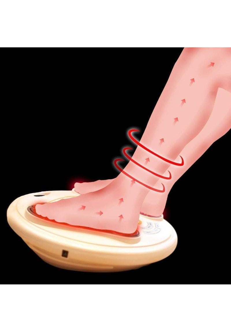 Ems Foot Massager, Circulation System Nerve Muscle Stimulator Improves and Neuropathy, Relieves Feet Legs Pains, Relaxes Massages Body with TENS Unit EMS
