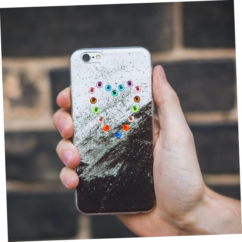 12Sheets DIY Rhinestone Stickers for Nail Art Body Decoration Acrylic Crystal Gems for Makeup Crafts Skin Friendly High Gloss for Creative DIY Projects - Image 5