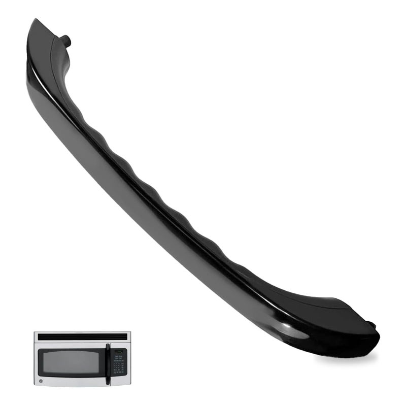 Kamrexi Wb15X10020 Replacement Microwave Door Handle Kit for GE Spacemaker XL JVM1339BW, JVM1350BW, JVM1330BW, Black - Image 1