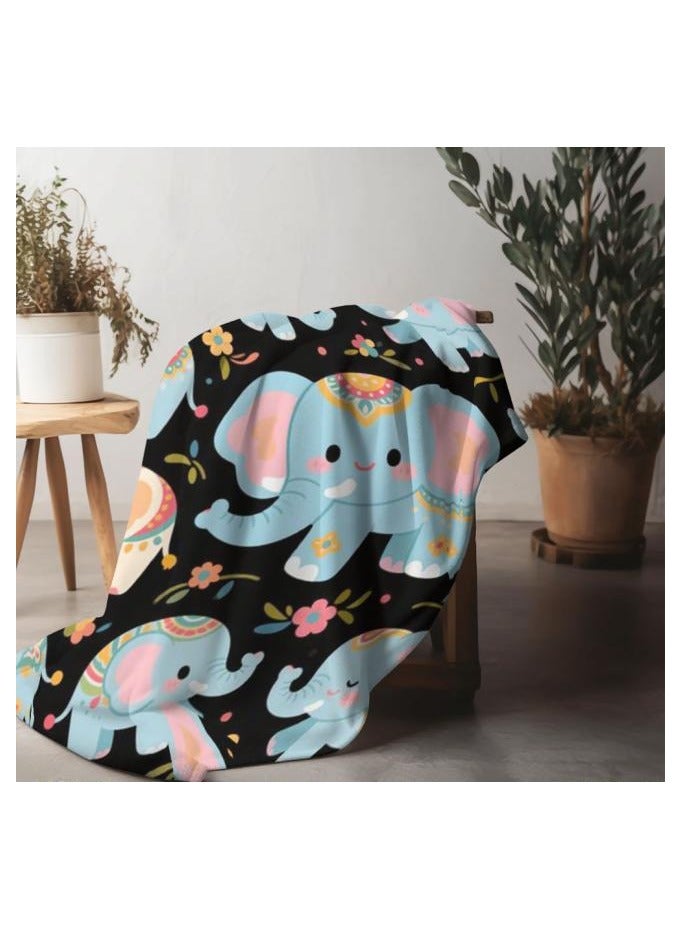 general Flannel thin blanket (warm and comfortable, suitable for sleep, gaming, dust removal and sandproof) 150cm*200cm - 294 - Image 1