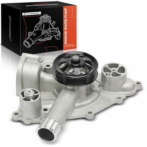 A-Premium Engine Water Pump with Gasket & Pulley Compatible with Chrysler 300 & Dodge Challenger Charger & Jeep Grand Cherokee 2011-2020 - Image 1