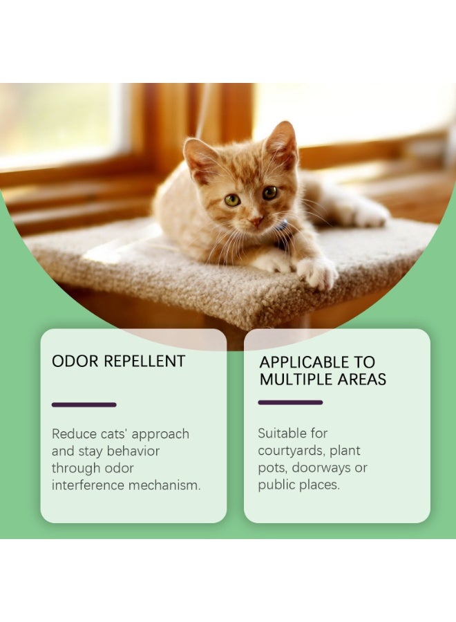 YEGBONG Daily Cat Repellent Pills for Indoor and Outdoor Use, 10 Cat Repellent Pills, 3 Mesh Bags  - Image 5