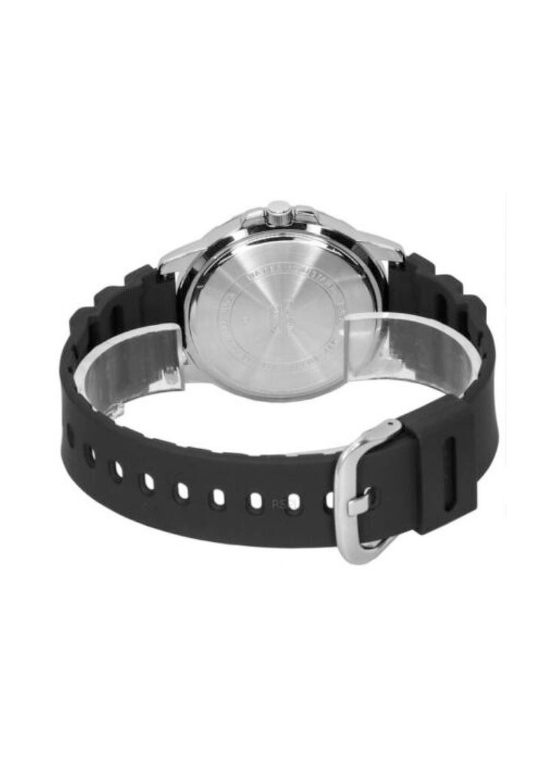 CASIO حزام راتنج أسود عام للرجال MTP-VD300-7B - Image 4