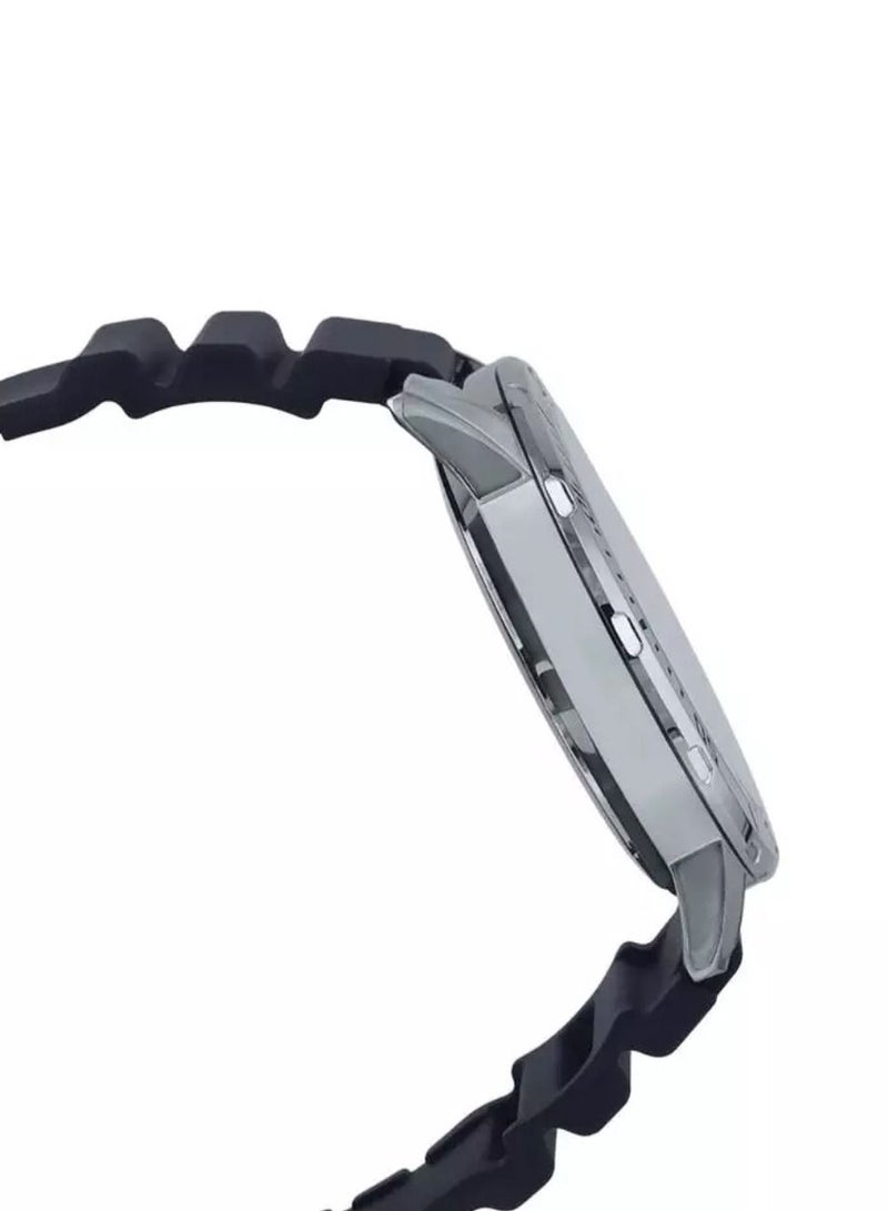 CASIO حزام راتنج أسود عام للرجال MTP-VD300-7B - Image 3