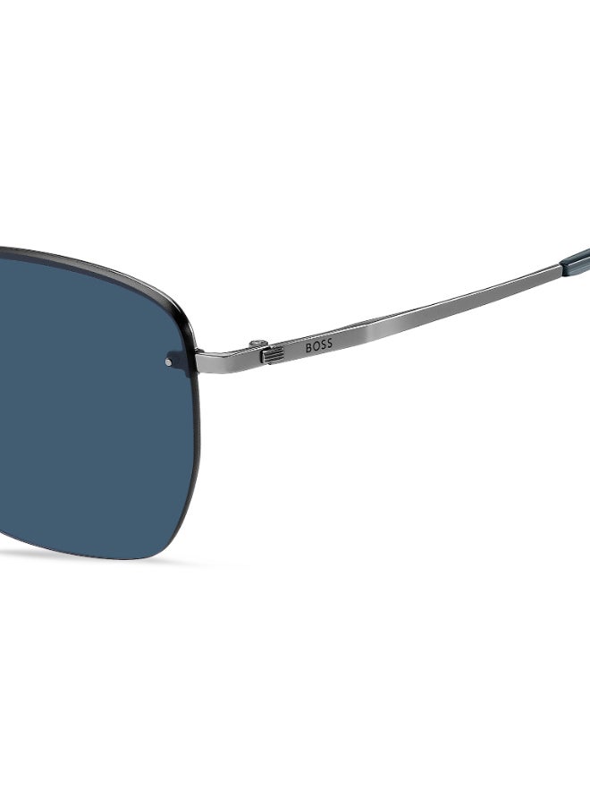 HUGO BOSS RECTANGULAR GEOMETRICAL HUGO BOSS SUNGLASSES FRAMES - Image 4