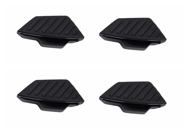 Caulo Spare Nose Pads Pieces Replacement for Oakley Mercenary OO9424 Glass Sunglasses Frames (Black - 2 Pairs) - Image 4
