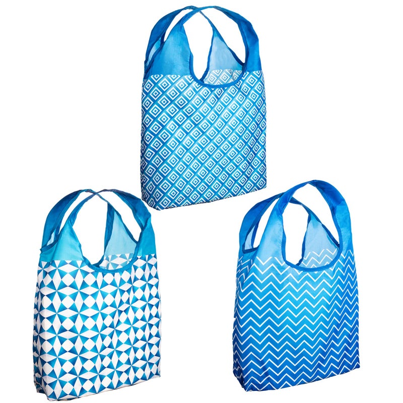 OWITZ Reusable Grocery Bags  Vibrant Tote Bag For Groceries Gym Beach Gear Toys  More  Washable Design With Large Handles For Maximum Convenience  Folds Into A Small Pouch 5 Pack Sloths