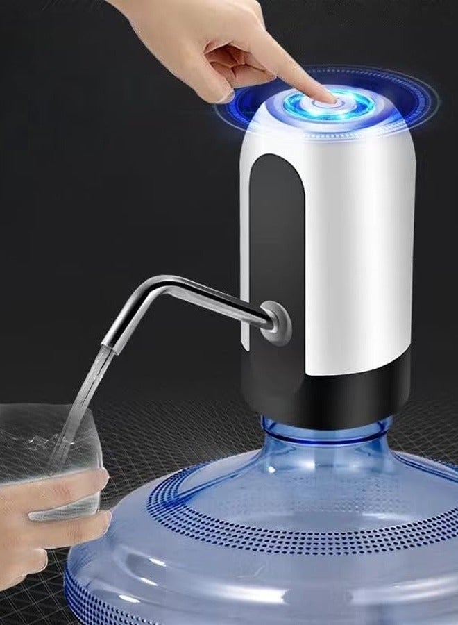 CATANES موزع مياه منزلي مضخة مياه زجاجات شحن USB DC5V ذكي لمجموعة غلايات المياه الكهربائية الدافئة 13x7x13 سم متعدد الألوان - Image 1