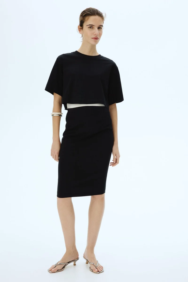 H&M MAMA 2-piece top and skirt set