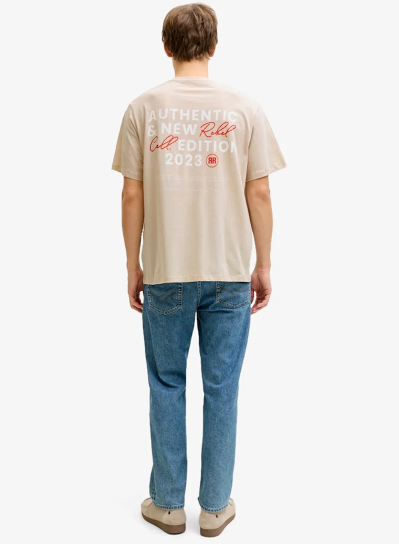 JJ Rebel Casual Crew Neck T-Shirt