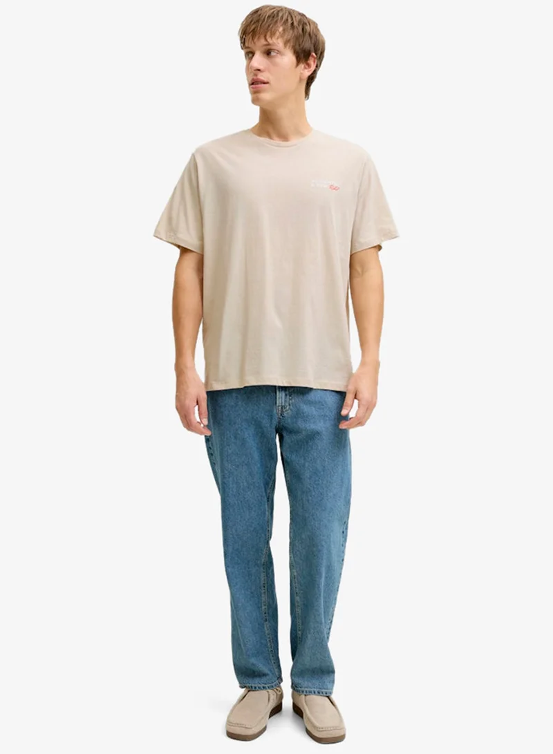 JJ Rebel  Casual Crew Neck T-Shirt for Men | Best Price UAE
