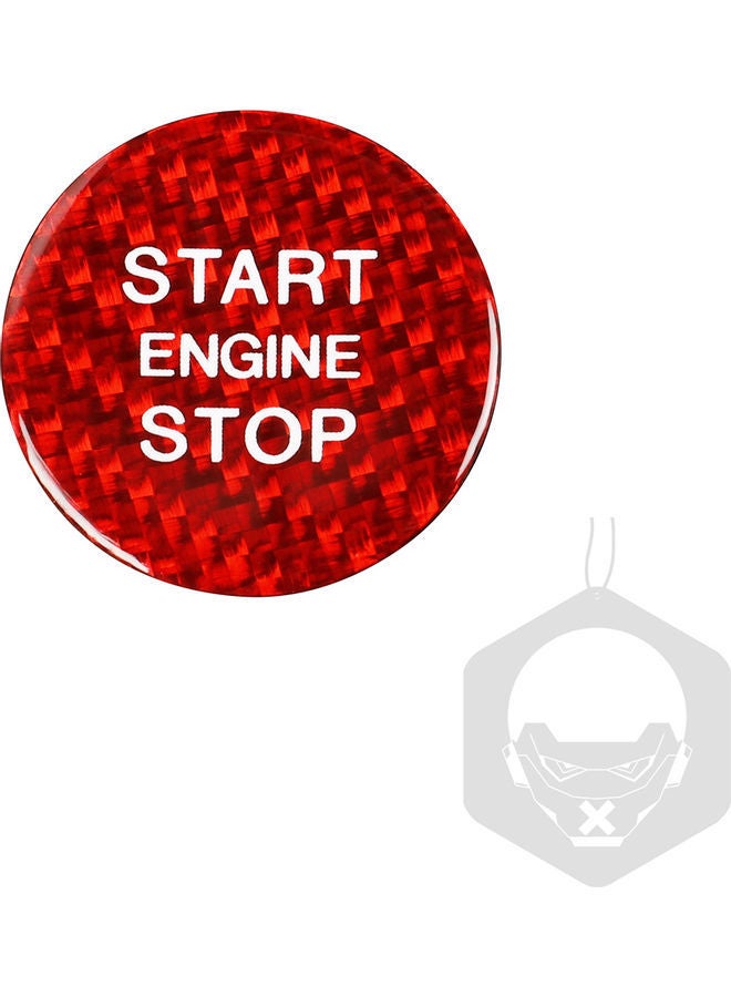 نيبمينينت ملصق واقٍ لمفتاح تشغيل محرك السيارة من ألياف الكربون لسيارة أودي A3 A4 A5 A6 C5 C6 Q5 Q7 S3 S6 S7 - Image 1