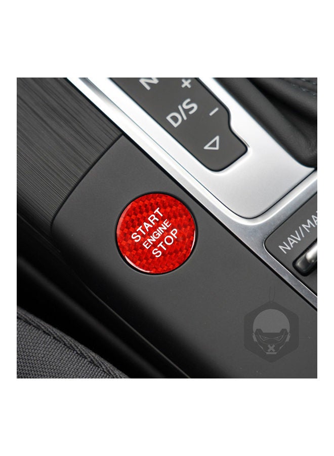 نيبمينينت ملصق واقٍ لمفتاح تشغيل محرك السيارة من ألياف الكربون لسيارة أودي A3 A4 A5 A6 C5 C6 Q5 Q7 S3 S6 S7 - Image 4