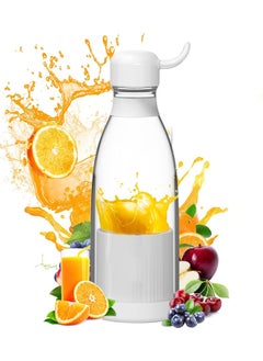 Portable Blender Portable Blender Mini Jug Blenders Multifunctional Fruit Mixer Mini Blender For Smoothie Fresh Juice Blender Milk Shakes 350ml Home Gym Travel White