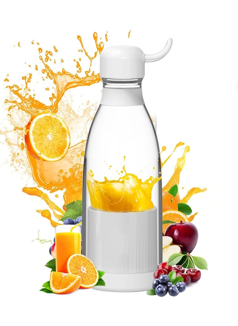 Generic - Portable Blender Portable Blender Mini Jug Blenders Multifunctional Fruit Mixer Mini Blender For Smoothie Fresh Juice Blender Milk Shakes 350ml Home Gym Travel White - Image 1