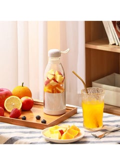 Portable Blender Portable Blender Mini Jug Blenders Multifunctional Fruit Mixer Mini Blender For Smoothie Fresh Juice Blender Milk Shakes 350ml Home Gym Travel White - pzsku/Z0B852ED6444523FE5ED3Z/45/_/1699776049/54f22c4a-fca2-44c3-9e81-c9b35b5819a4