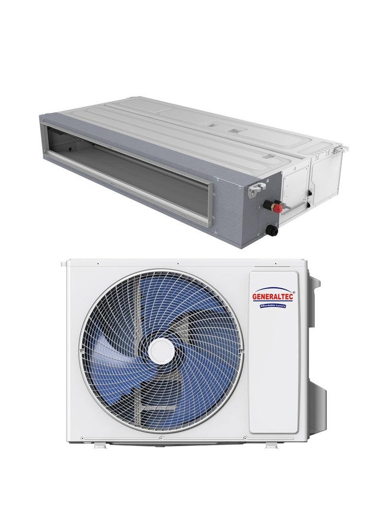 GENERALTEC مكيف هواء جنرالتيك سبليت دكت – 2 طن | ضاغط دوار T3 | تبريد سريع | كفاءة في استهلاك الطاقة | موديل GDAC24KN | ضمان كامل لمدة سنة | ضمان ضاغط لمدة 5 سنوات - Image 3