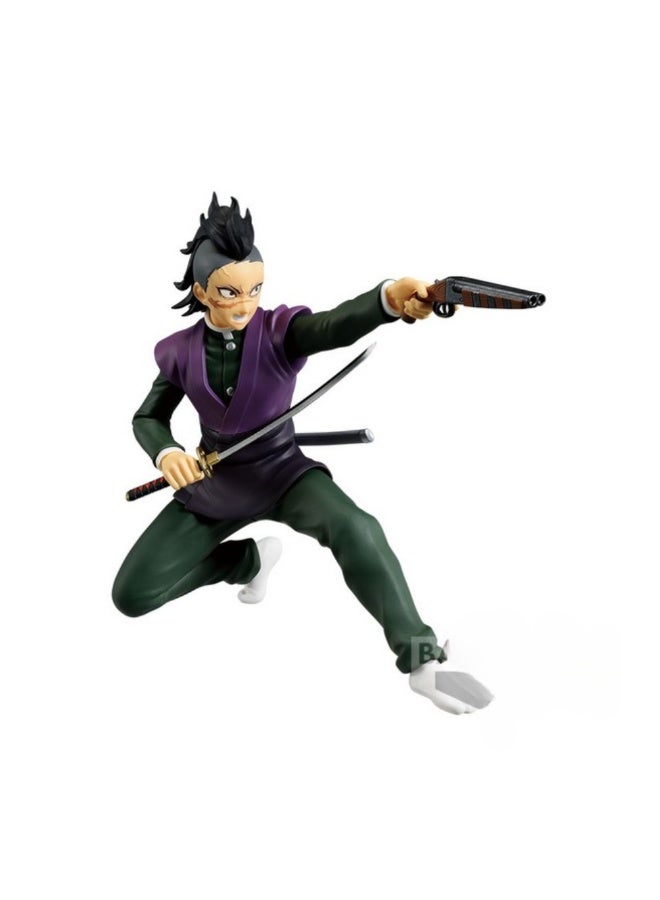 Bandai Demon Slayer: Kimetsu no Yaiba Genya Shinazu VIBRATION STARS Figure By Bandai