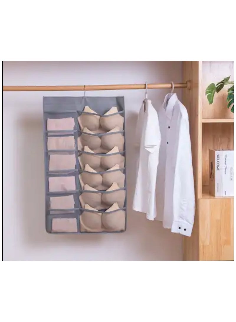 dreamons link closet hanging organizer with mesh 30 pocket - Image 4