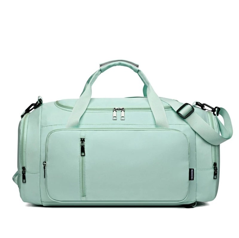 Bluejw Unique Travel Duffel Gym Bag for Girls - Waterproof Sports Weekender Bag with Crossbody Strap - Image 1