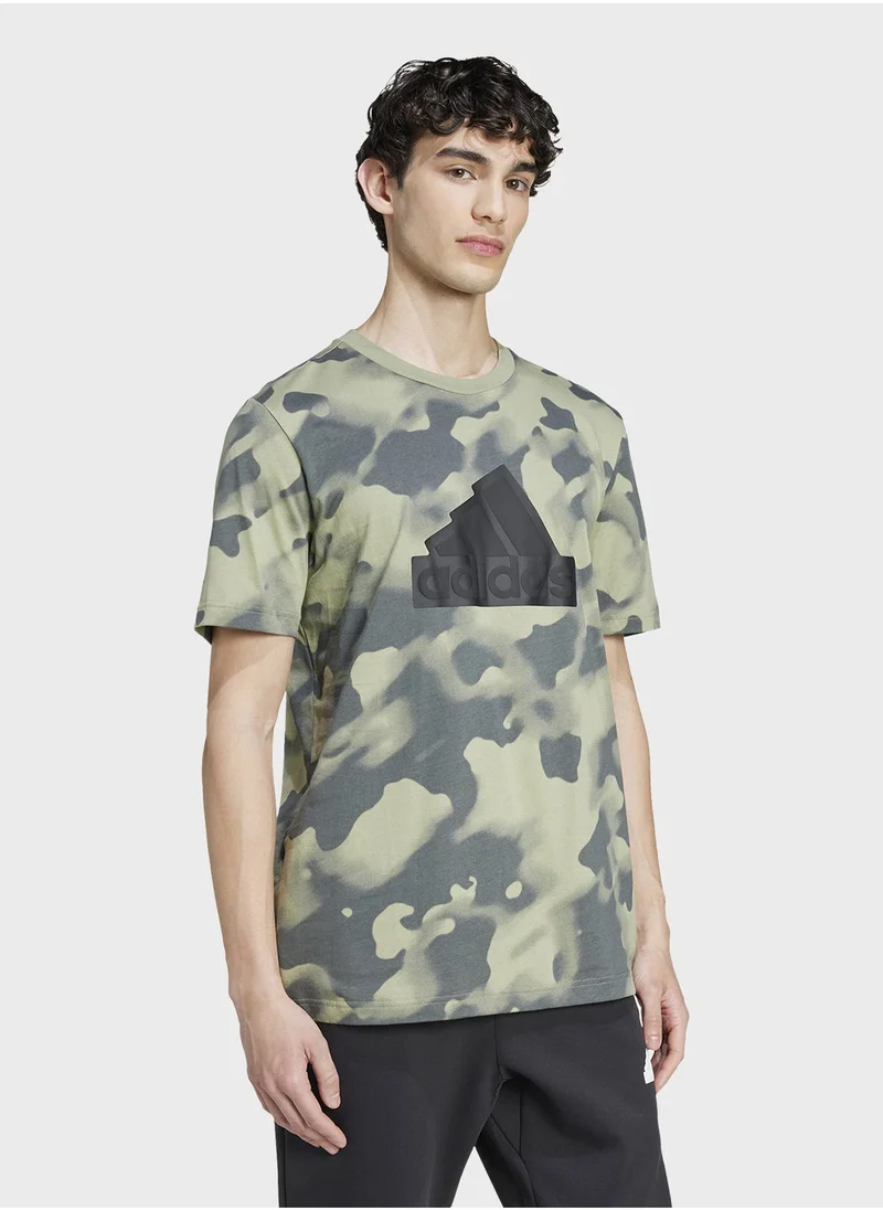 Adidas Future Icon Bos Aop T-Shirt