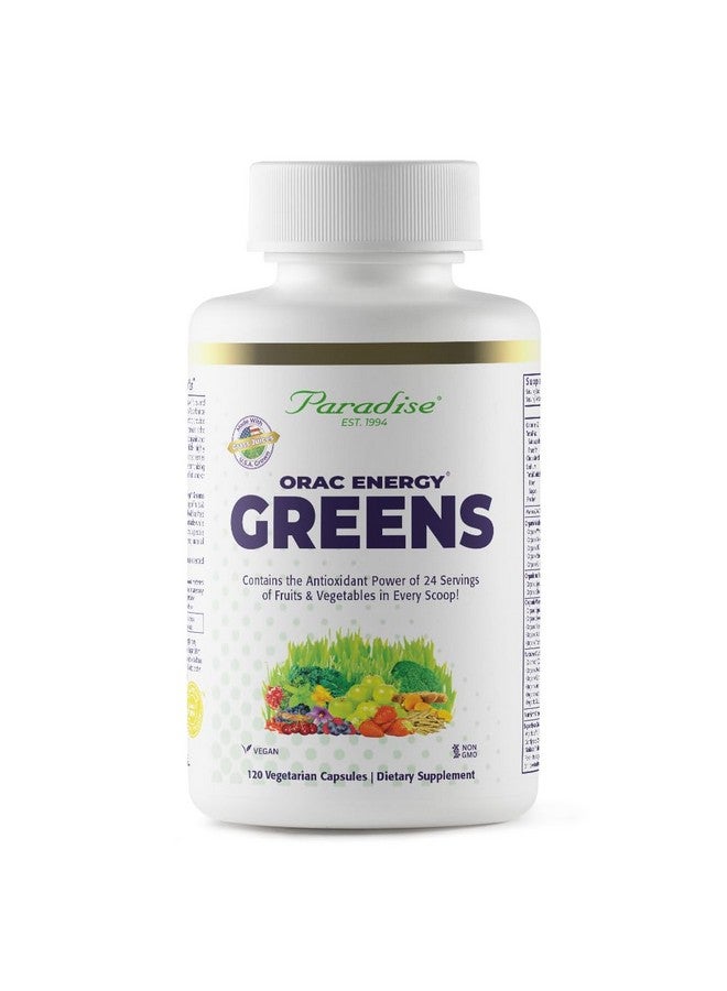 Paradise Herbs, ORAC Energy, Superfood Capsules, Includes Over 42 Organic & Wild-Crafted Ingredients, Probiotics & Enzymes, 120 - Image 1