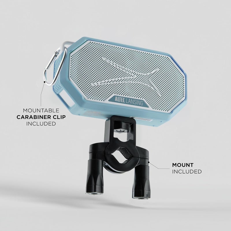 Altec Lansing Portable Bluetooth Speaker HYDRAMINI 2.0, IP67 Waterproof, Portable Speaker, 12h Playtime, Wireless Pairing, USB-C Quick Charge, Magnetic Bluetooth Speaker, Voice Assistant Integration - Image 5