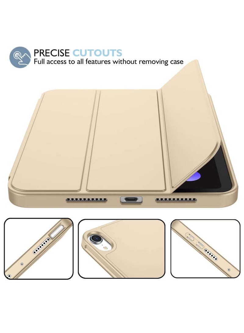 ELTRAZONE iPad Mini 6 Case (8.3 Inch, 2021) with Pencil Holder | Trifold Stand Smart Case | Soft TPU Back | Auto Wake/Sleep - Image 2