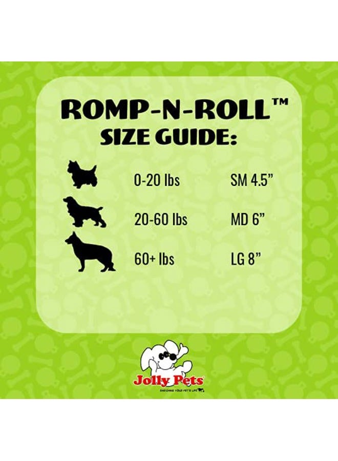 Jolly Pets Ball Romp-n-Roll Dog Toy, 10 cm, Red - Image 3