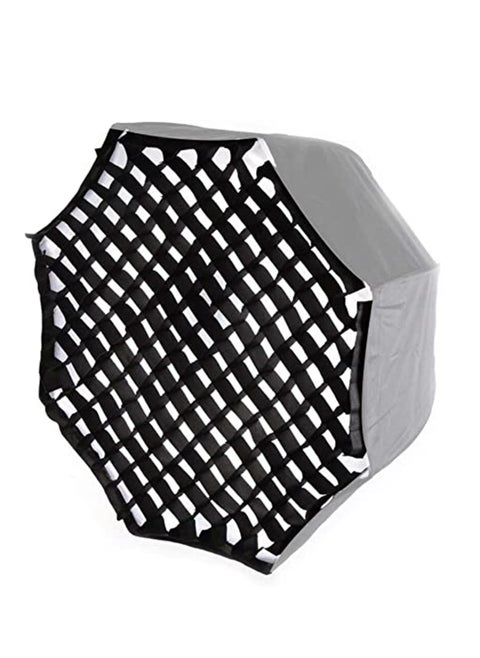 Portable Honeycomb Grid Octagon Umbrella Softbox for Studio Flash Speedlite Photography (120cm)