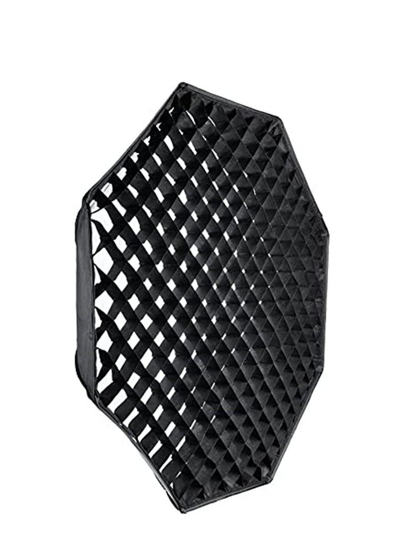 Generic - Portable Honeycomb Grid Octagon Umbrella Softbox for Studio Flash Speedlite Photography (120cm) - Image 1