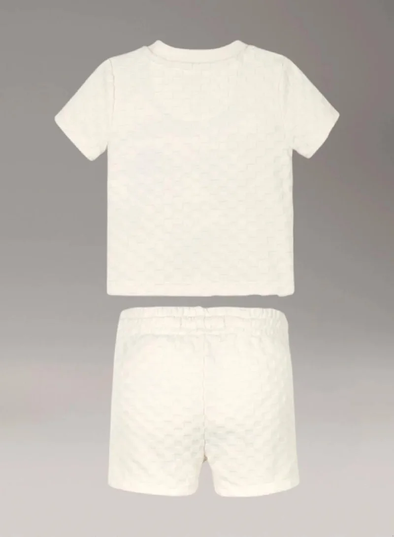 Calvin Klein Jeans Newborn Textured 2 Piece Set
