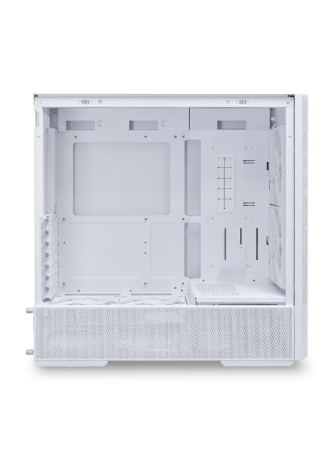 LIAN LI Lancool 207 ATX Mid-Tower Gaming PC Case with 2 ARGB Fans, Tempered Glass Side Panel, Up to 360mm Radiator Support, USB 3.1 Type-C Port, Sleek and Modern Design, G99.LAN207RW.00  - Image 3