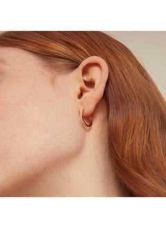 ORELIA LONDON Pave Huggie Hoops 17mm  - Image 2