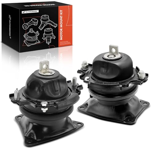 A-Premium 2PCS Front and Rear Engine Motor Mount Set Compatible with Honda Accord 2008-2017, Accord Crosstour 2010-2011, Crosstour 2012-2015 & Acura RLX 2014-2019, TLX 2015-2019, V6 3.5L - Image 1